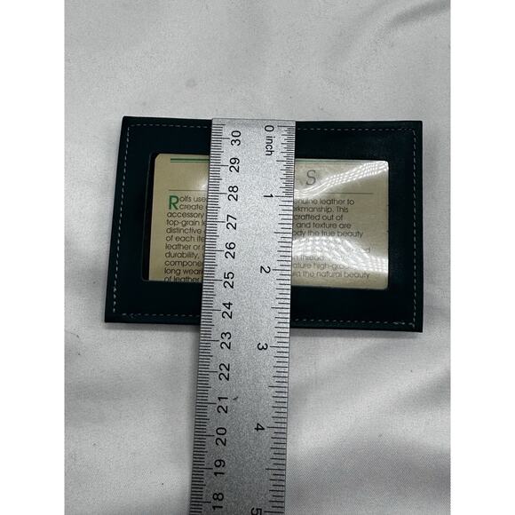 Rolfs Ladies Weekender Wallet Women Green Leather Travel Trip Small Money Credit - Picture 8 of 8